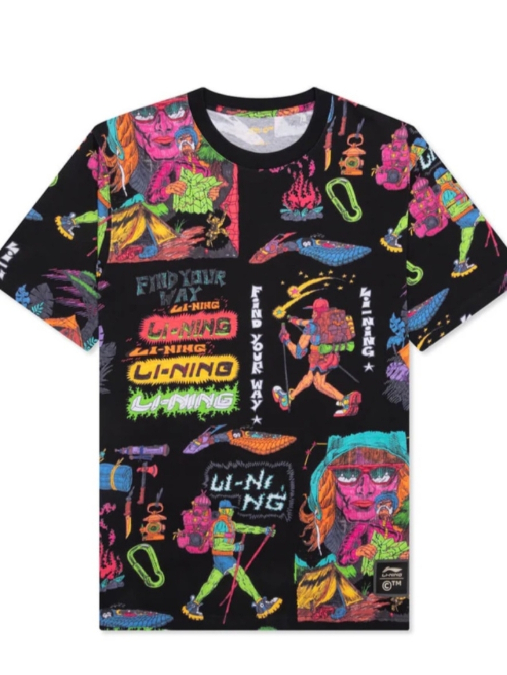 Chinatown x Li-Ning Shooting Stars AOP T-Shirt